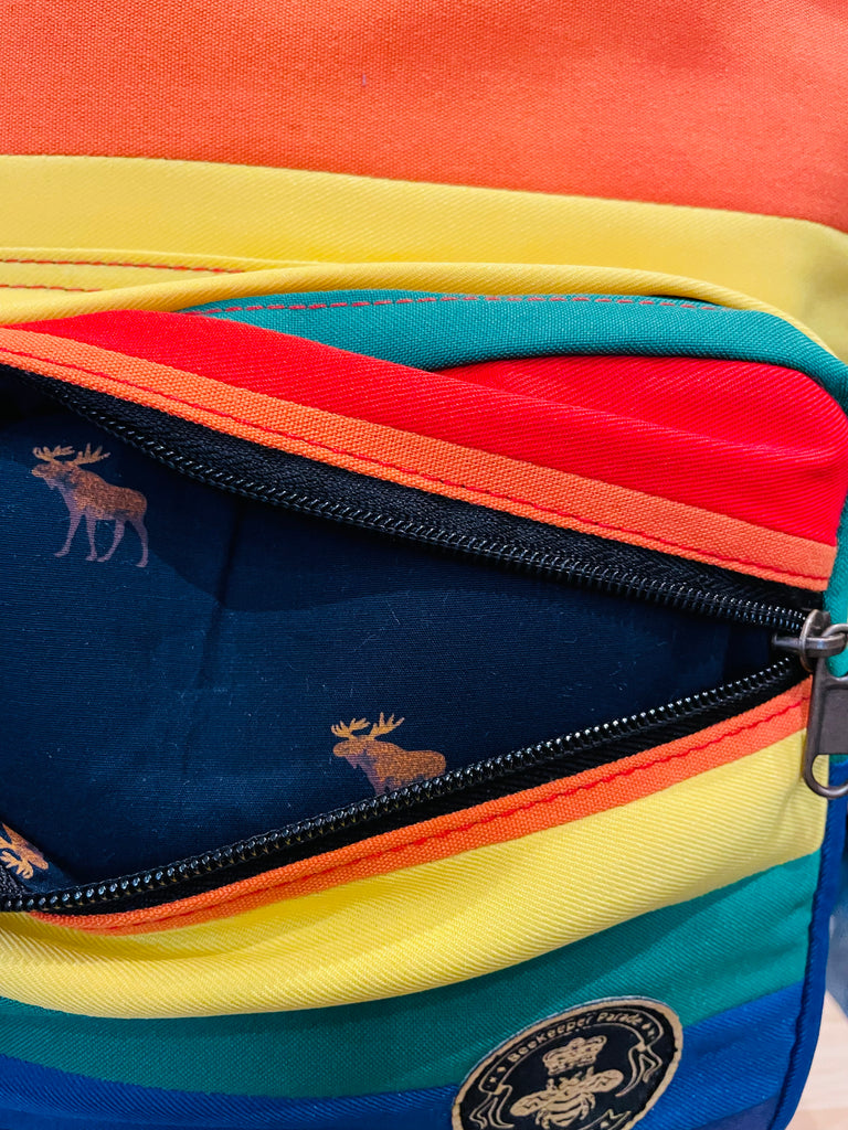 The Rainbow 🌈 Mini-Royal BeeKeeper Backpack (Masterpiece Range)