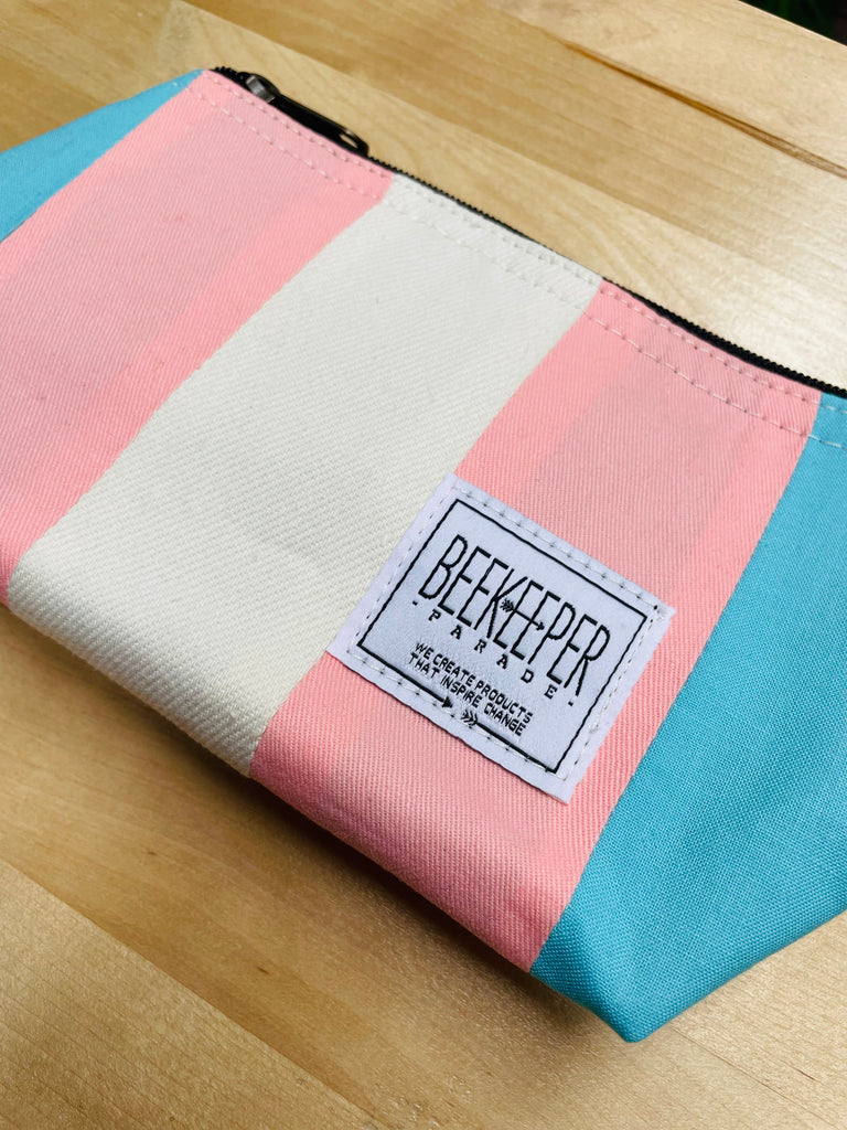 💖PREORDER: The Trans 🏳️⚧️ Small Toiletry + Makeup Bag
