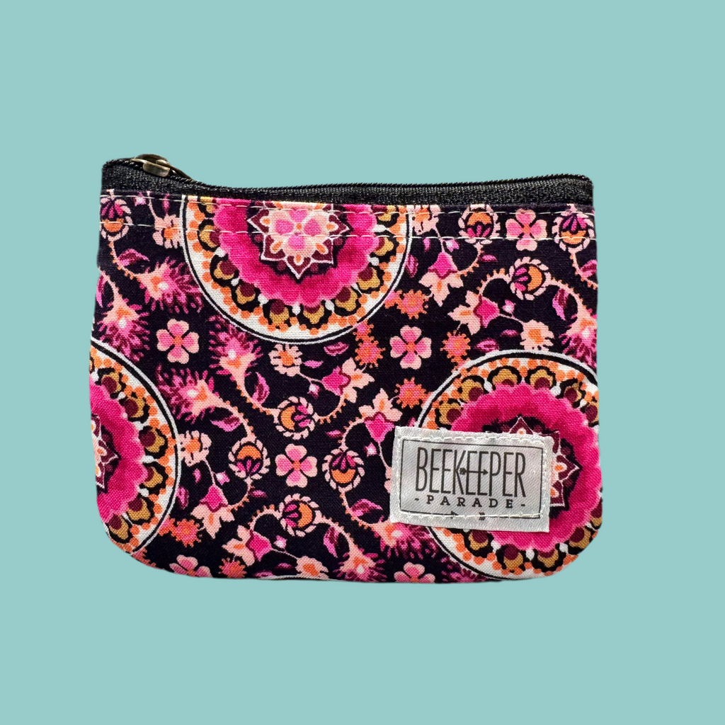 The Pink Kaleidoscope 💖 BeeKeeper Coin Purse