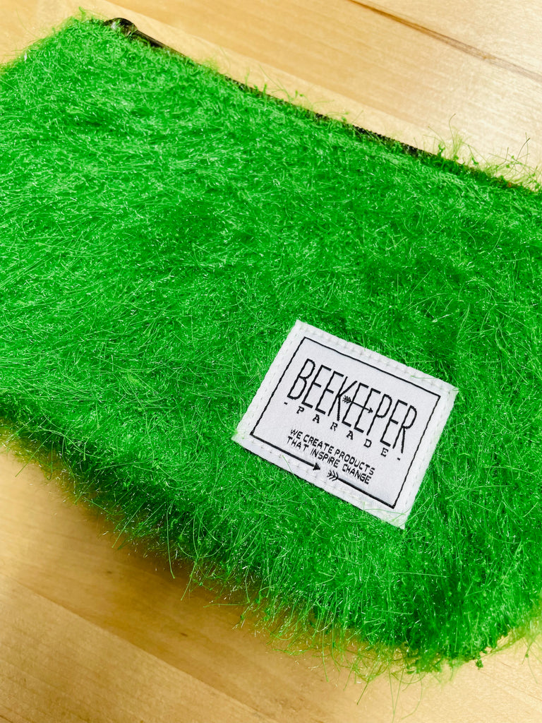 The Astro Turf Small Toiletry + Makeup Bag