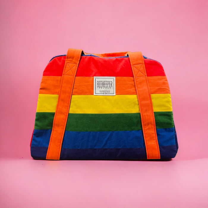 The Rainbow 🌈 Medium BeeKeeper Weekender (Masterpiece)