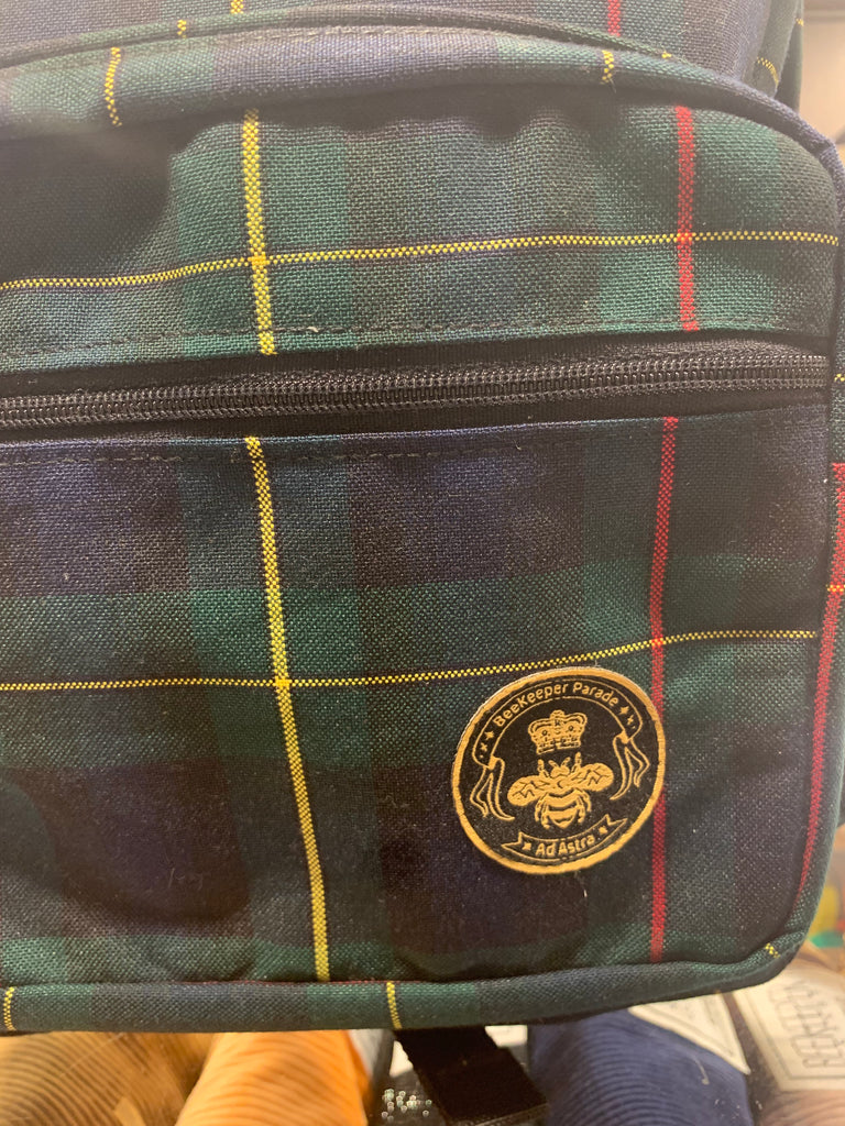 THE TARTAN GREEN Mini-Royal BeeKeeper Backpack