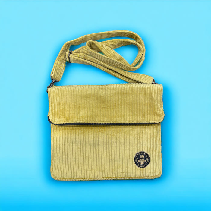 The Mustard 🍋 Corduroy Shoulder Bag