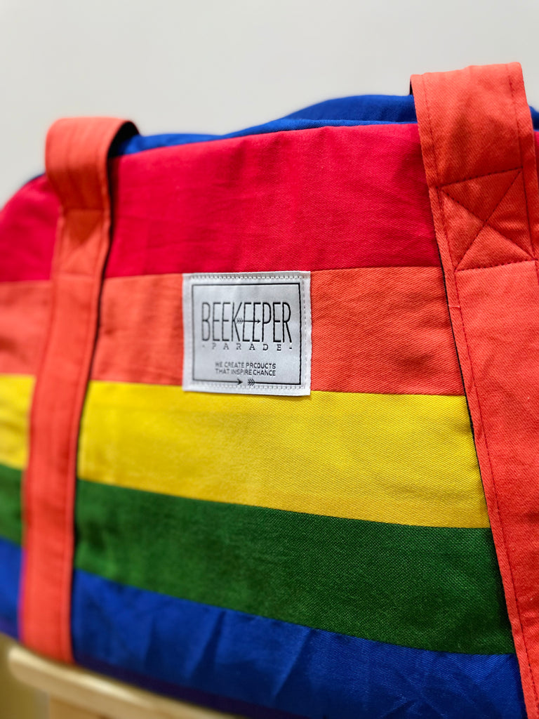 💖PREORDER - The Rainbow 🌈 Medium BeeKeeper Weekender (Masterpiece)
