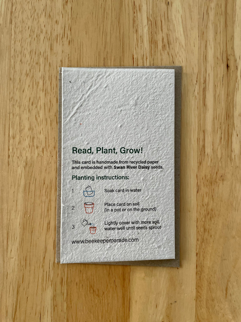 The Banksia 🌺 Card (that grows)