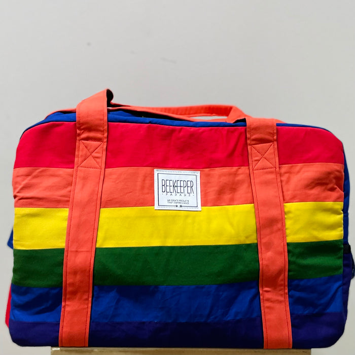💖PREORDER: The Rainbow Large BeeKeeper Weekender (Masterpiece)