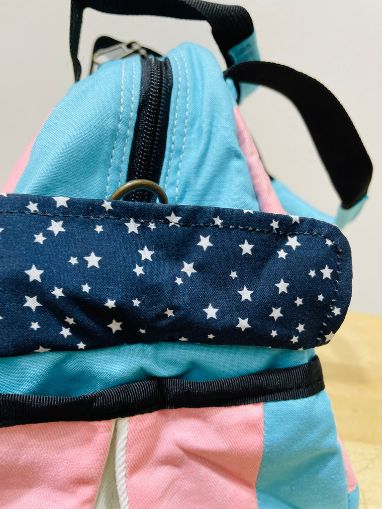💖PREORDER: The Trans Flag 🏳️⚧️ BeeKeeper Handbag