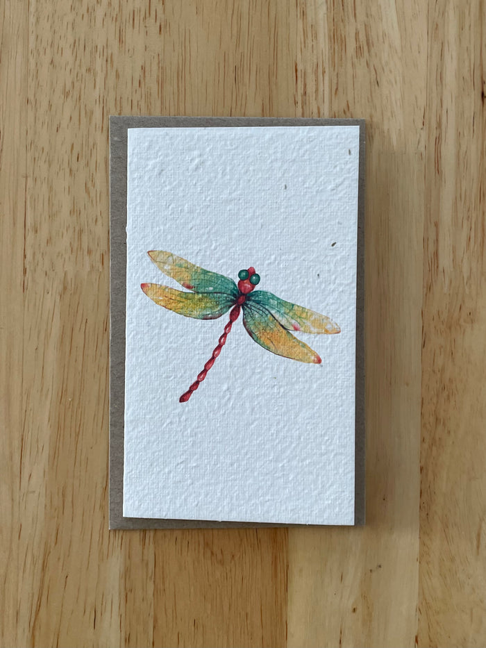 The Dragon Fly Card (that grows)