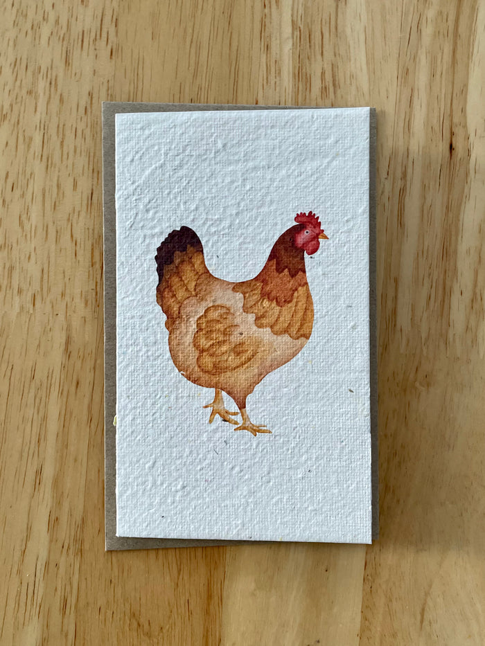 The Chicken 🐔 Card (that grows)