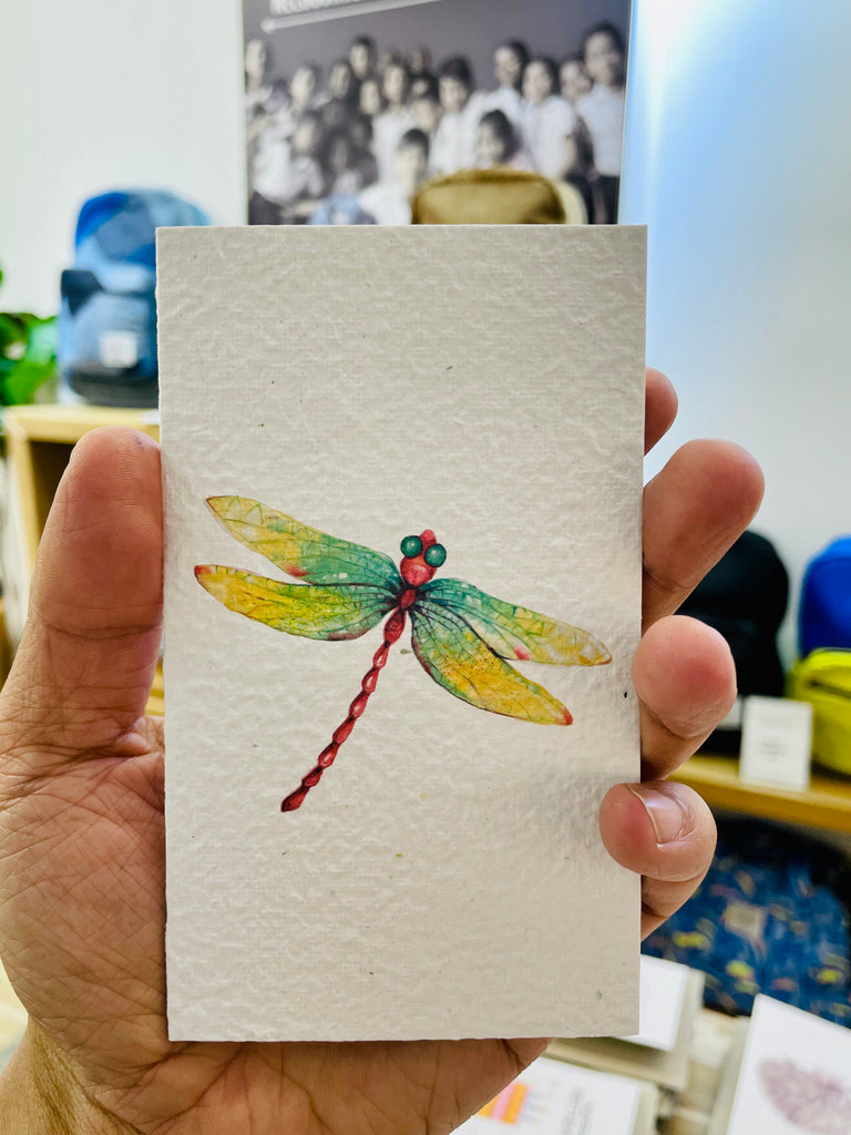 The Dragon Fly Card (that grows)