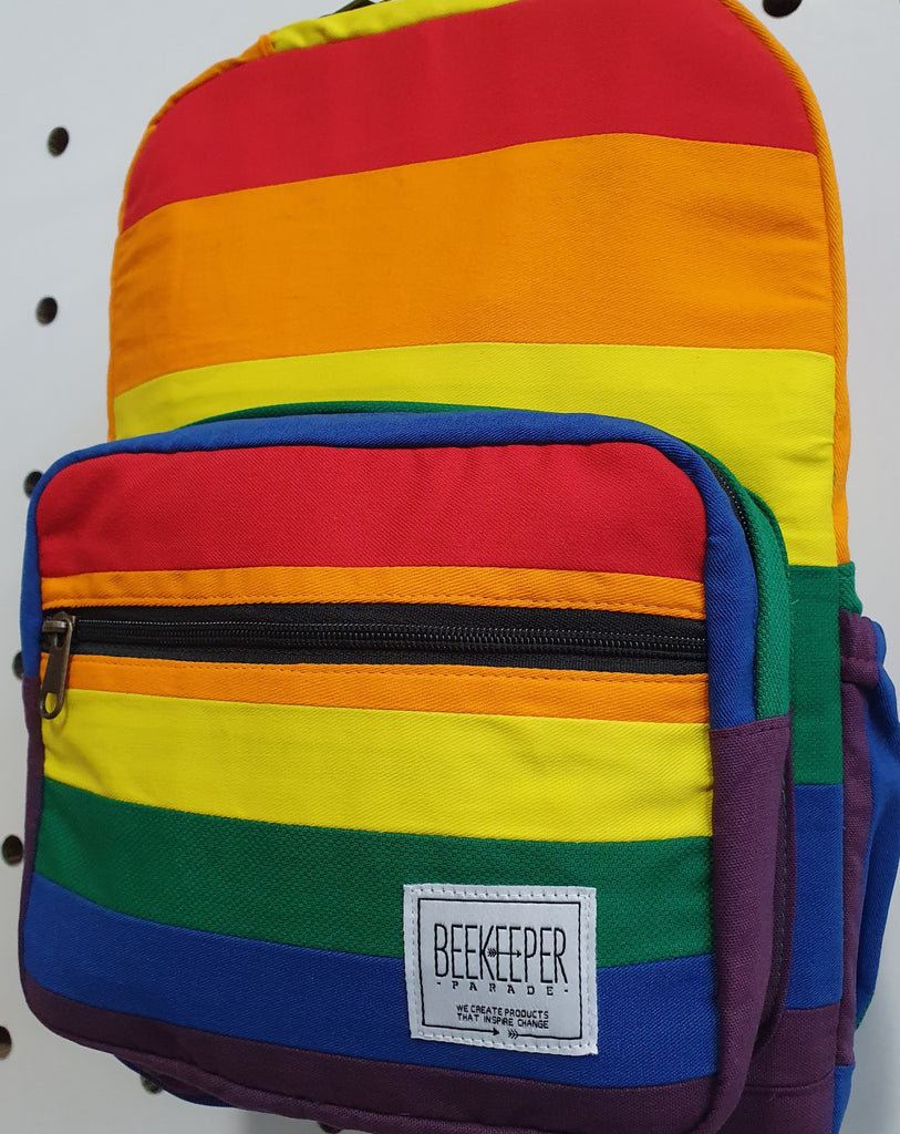 The Rainbow 🌈 Mini-Royal BeeKeeper Backpack (Masterpiece Range)
