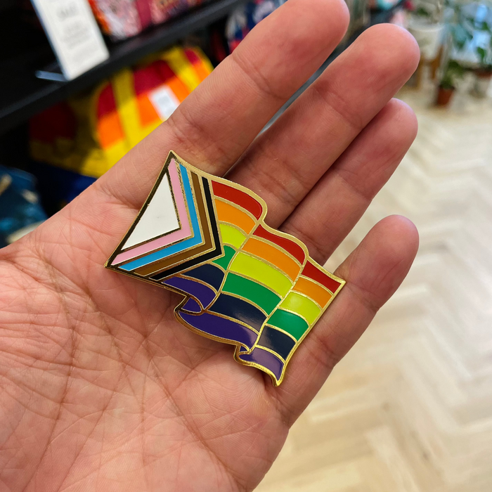 BeeKeeper Parade's Pride Flag Pin 🏳️⚧️🏳️🌈
