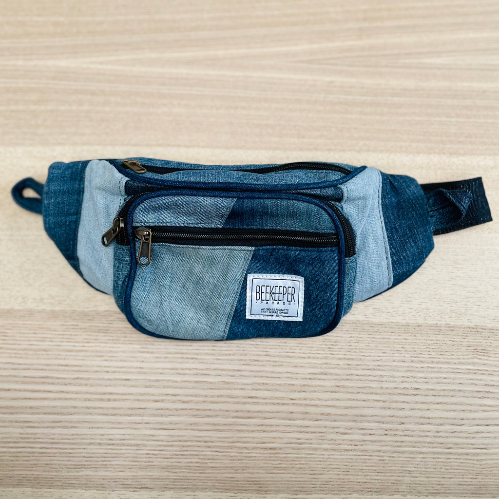 SOLD OUT - MORE COMING THOUGH - The Denim Patch 👖 BeeKeeper Bumbag