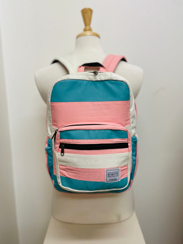 💖PREORDER: The Trans Flag 🏳️⚧️ Royal BeeKeeper Backpack