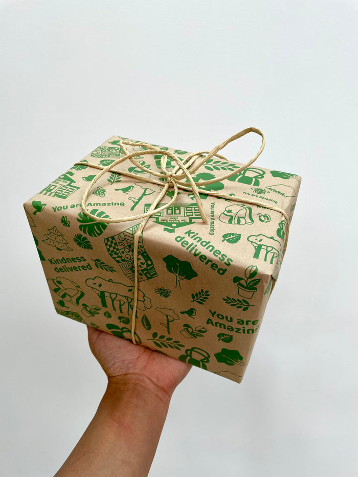 BeeKeeper’s Signature  Wrapping Paper 🐝 Green