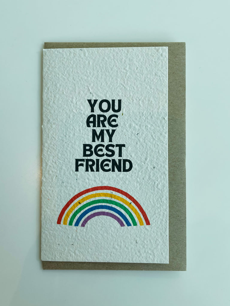 The Best Friend ❤️ Card (that grows)