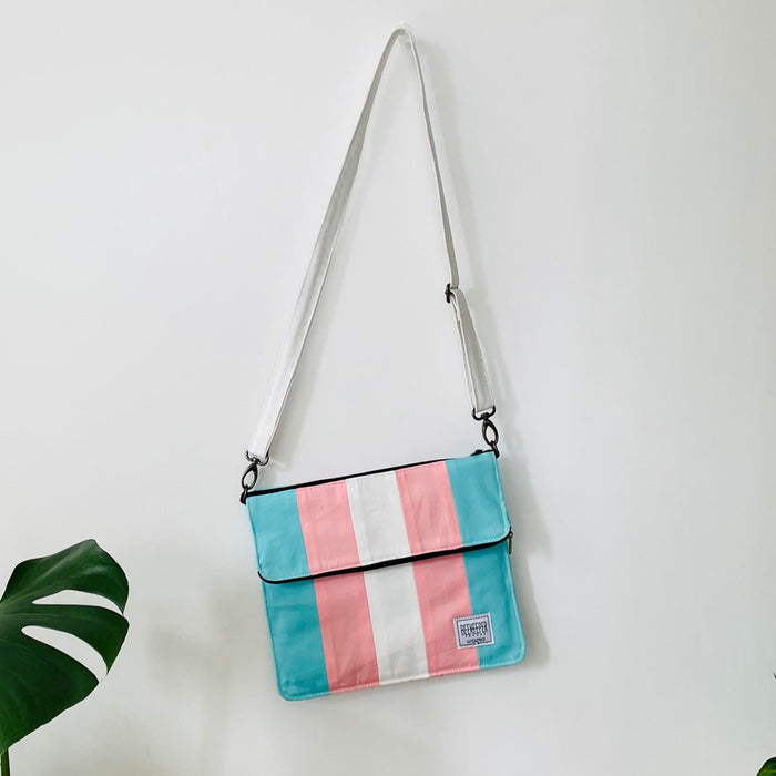 💖PREORDER: The Trans Pride 🏳️⚧️ BeeKeeper Shoulder Bag