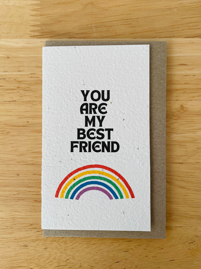 The Best Friend ❤️ Card (that grows)