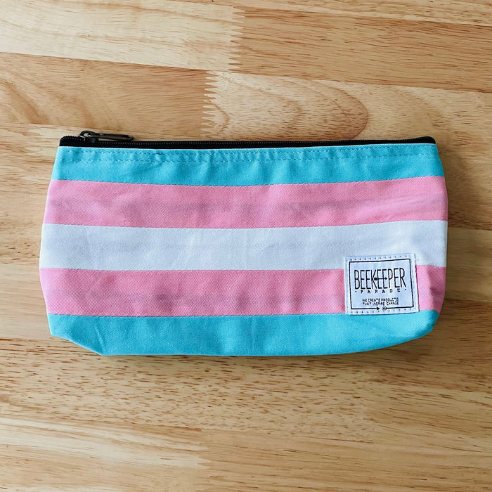 💖PREORDER: The Trans Pride 🏳️⚧️ Beekeeper Pencil Case (Small)