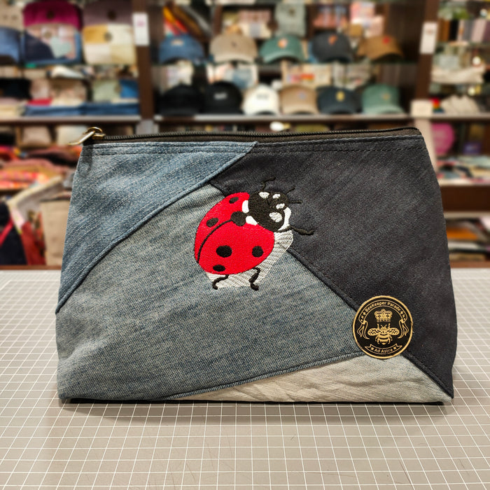 The Ladybug 🐞  Large Toiletry + Makeup Bag