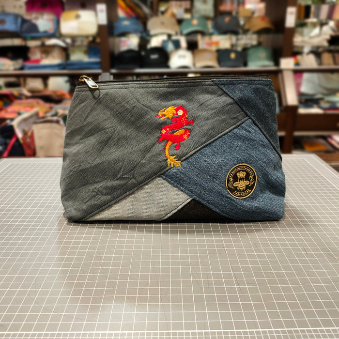 The Fire Dragon 🐉 🔥 Large Toiletry + Makeup Bag