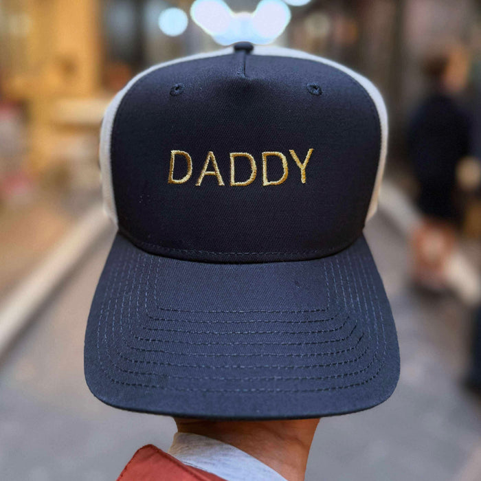 "DADDY" Embroidered Trucker Cap 🧢 (Forest Green)