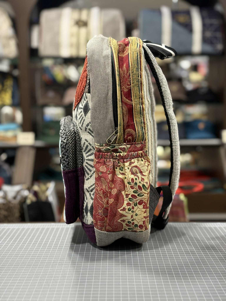 The Purple Heart Tiger 🐅 Mini-Royal BeeKeeper Backpack (Da Vinci Collection)