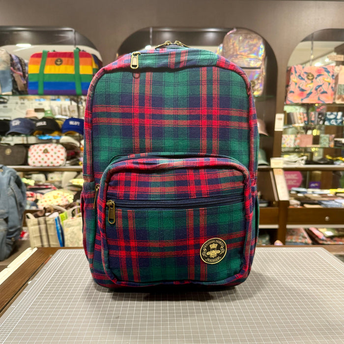 The Tartan GREEN Mini-Royal BeeKeeper Backpack