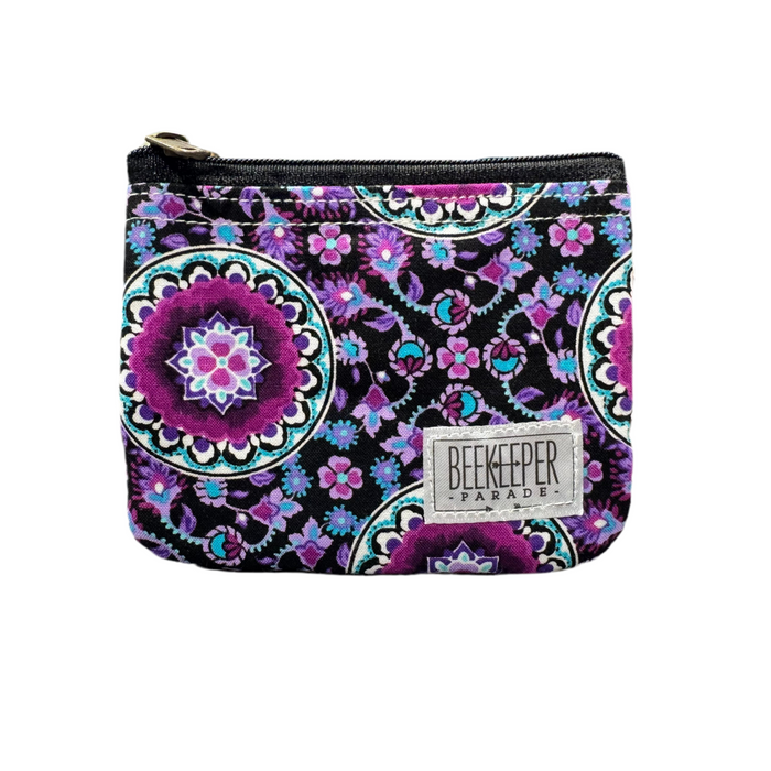 The Purple Kaleidoscope 💜 BeeKeeper Coin Purse