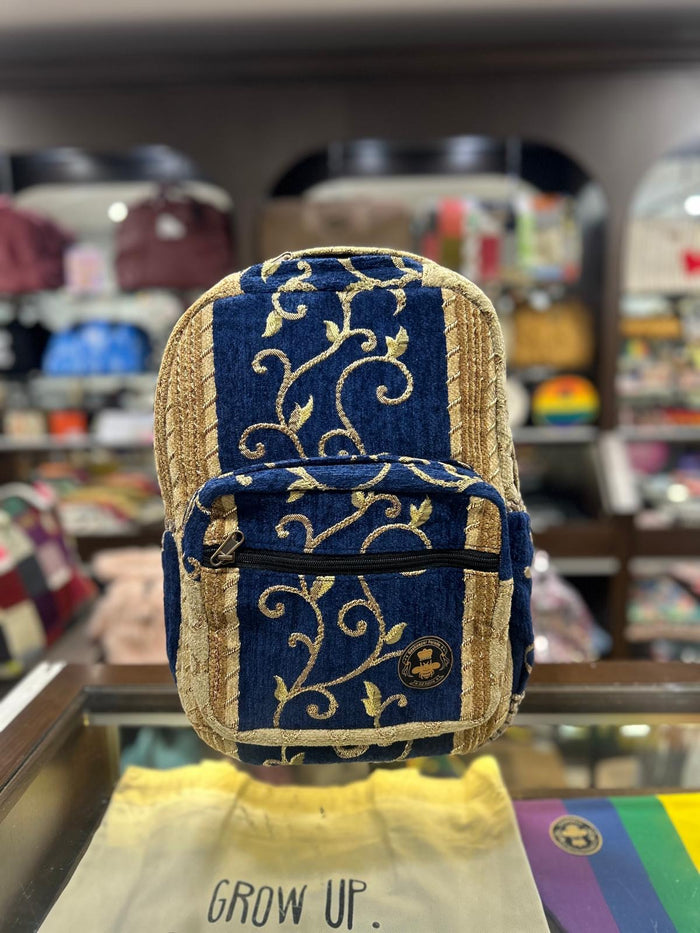 The Royal Blue 💎 Mini-Royal BeeKeeper Backpack (Da Vinci Collection)