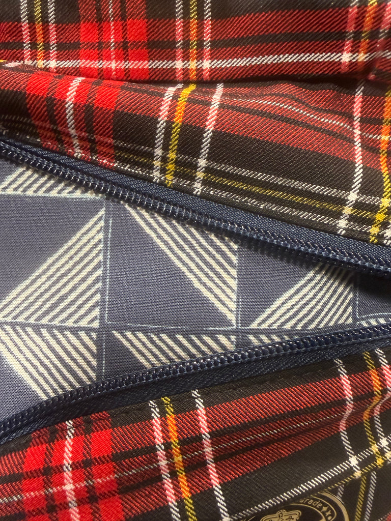 The Tartan RED+BLACK Mini-Royal BeeKeeper Backpack