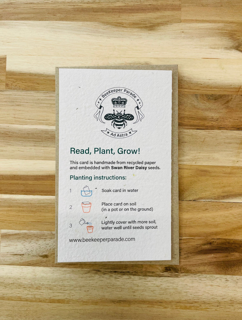 The Mushroom + Snail 🐌 Card (that grows)