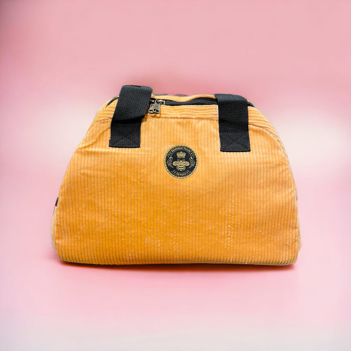 The Fluoro Orange 🍊 Corduroy BeeKeeper Handbag