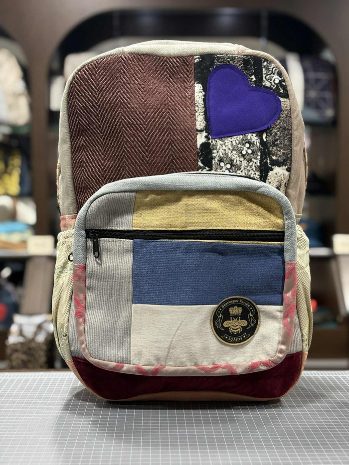 The Cobalt Blue Heart 💙 (Da Vinci Collection) BeeKeeper Backpack
