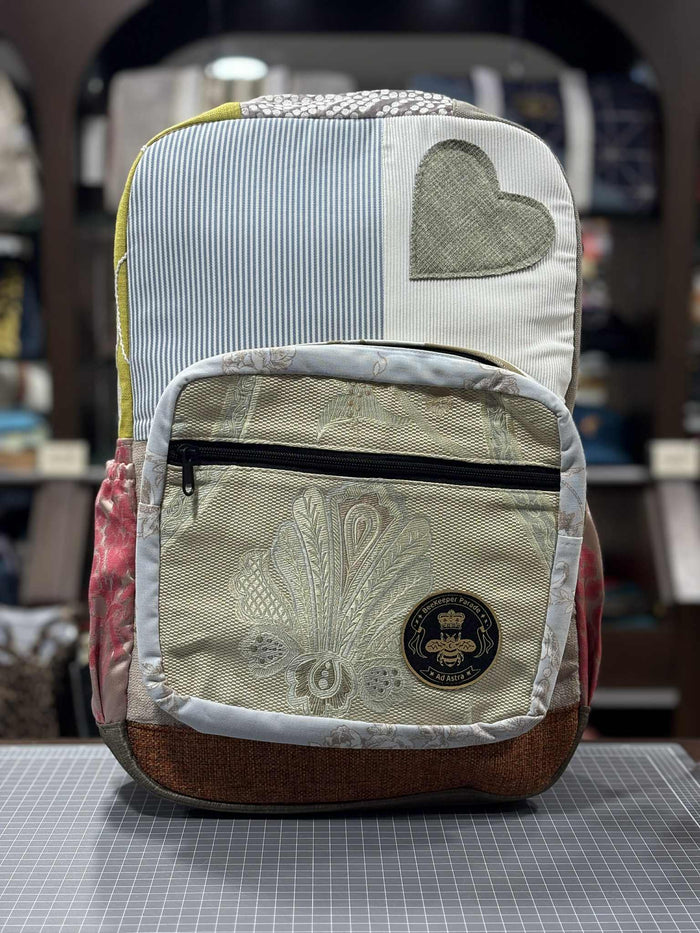 The Silver Heart 🩶 (Da Vinci Collection) BeeKeeper Backpack