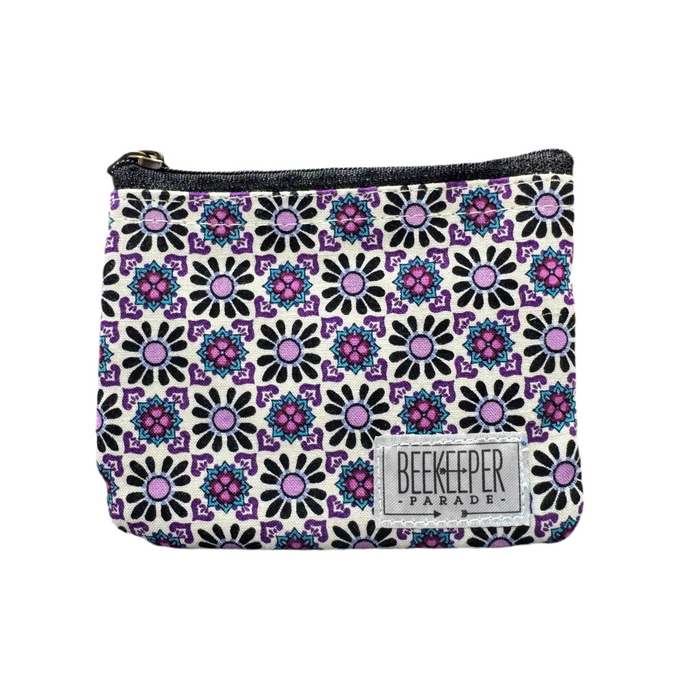The Violet Flowers 🌷 BeeKeeper Coin Purse