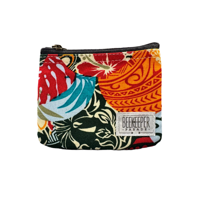 The Tropical Flowers 🌺 BeeKeeper Coin Purse