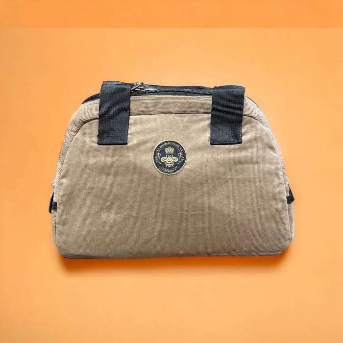 The Panda Mushroom 🍄 Corduroy 🐼 BeeKeeper Lunch Bag