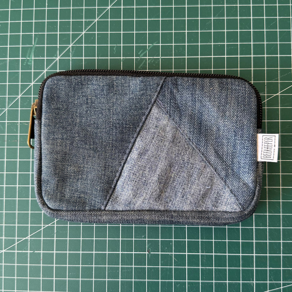 The Denim Patch Phone + Passport Sleeve