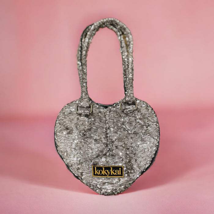 The Joan of Arc 💎 kokykai Love Heart Handbag