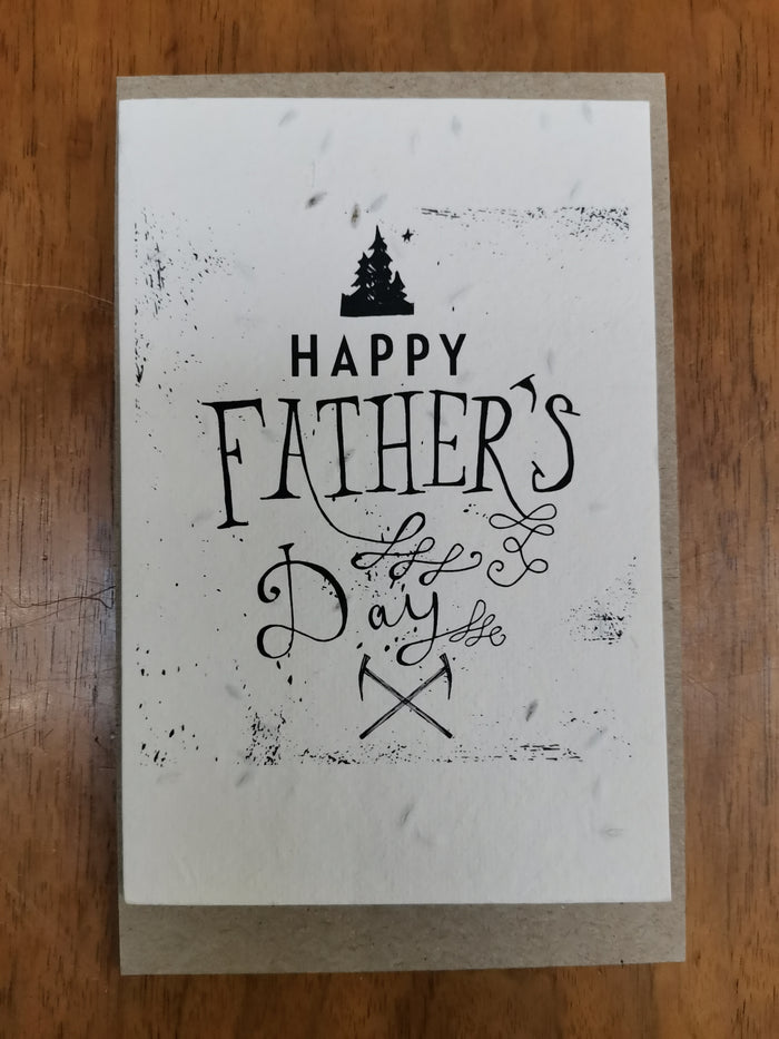 Happy Father's Day ⚒️ Card (that grows)
