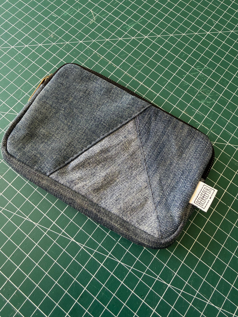 The Denim Patch Phone + Passport Sleeve