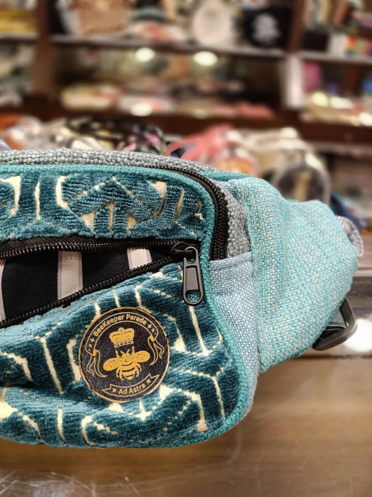 The Azure Tiles 💠 BeeKeeper Bumbag (Da Vinci Collection)