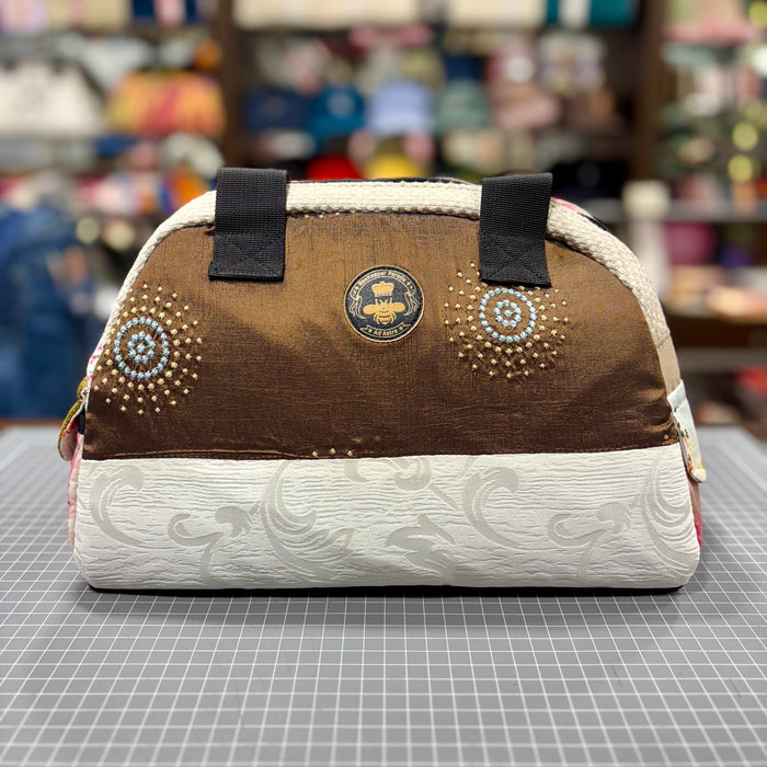 The Throwback 💿 (Da Vinci Collection) OG BeeKeeper Handbag