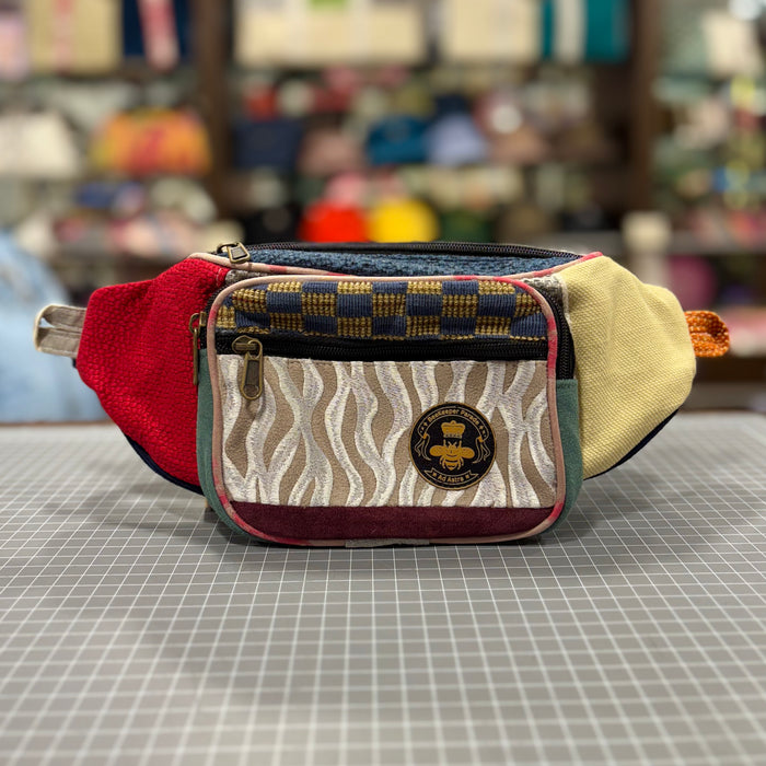 The Silver Wave 🌊 BeeKeeper Bumbag (Da Vinci Collection)