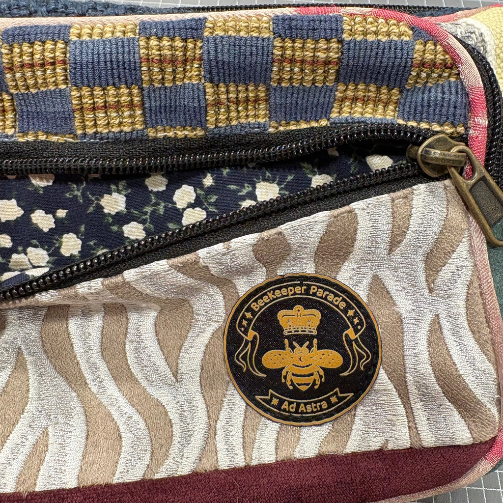The Silver Wave 🌊 BeeKeeper Bumbag (Da Vinci Collection)