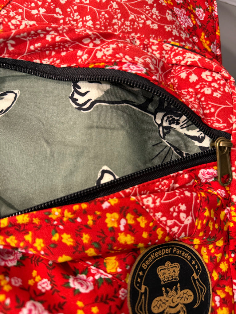 The Sweetest Thing - RED 🍭 Royal BeeKeeper Backpack