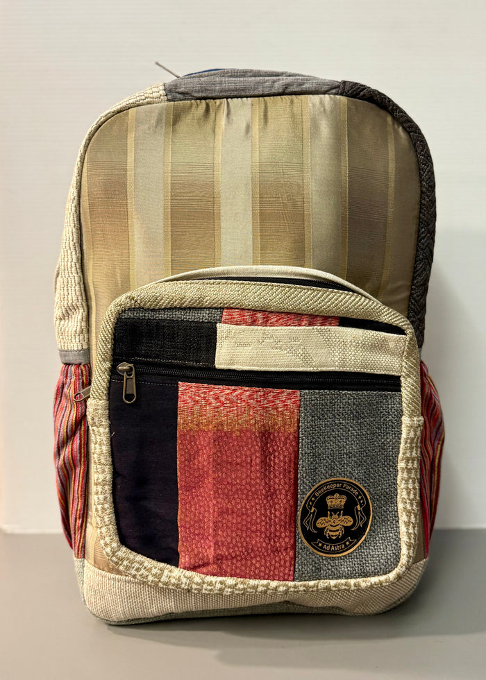 The Platinum Stripes No. 1 💎 (Da Vinci Collection) BeeKeeper Backpack