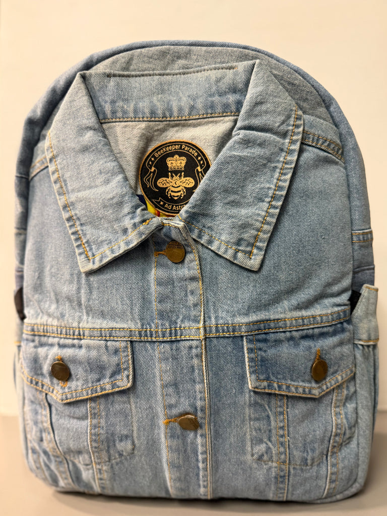 The Denim Shirt No. 2 👖Classic Shirt BeeKeeper Parade Backpack