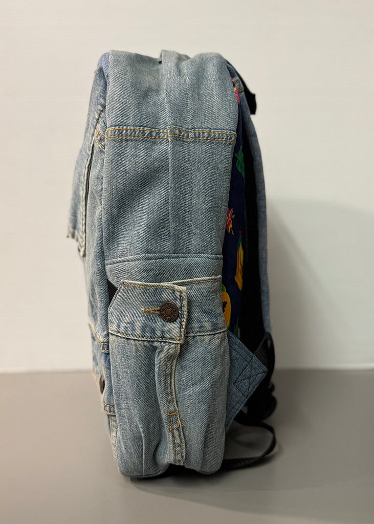 The Denim Shirt No. 3 👖Classic Shirt BeeKeeper Parade Backpack